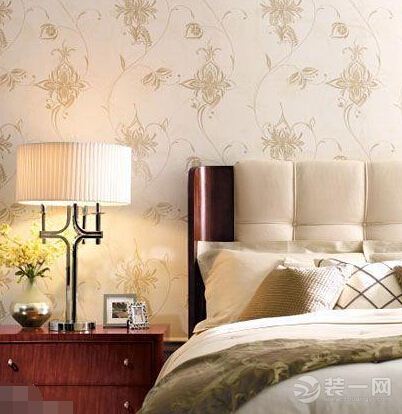 六款卧室精美花纹壁纸装修效果欣赏